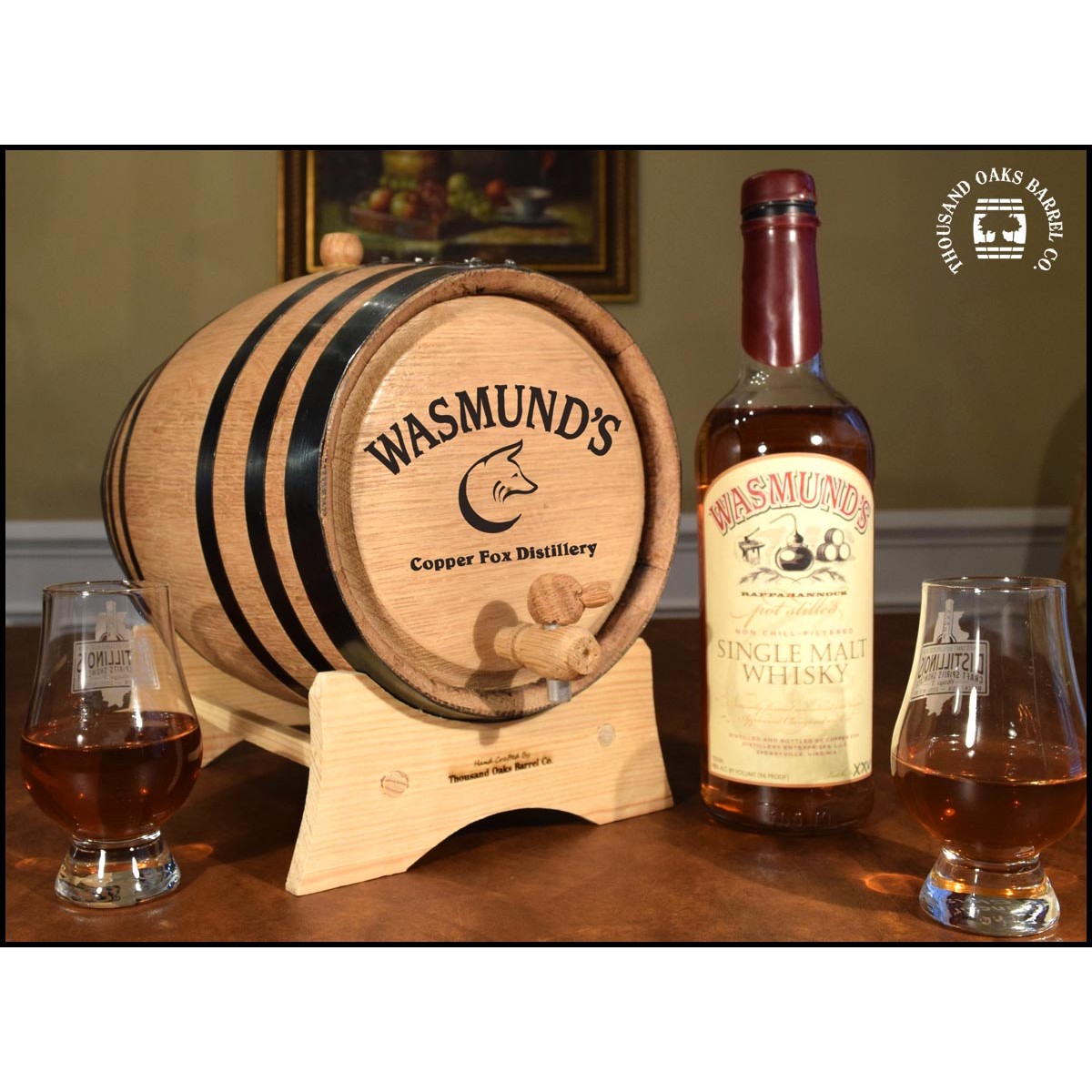 Oak Barrel Products Oak Barrels Oak Aging Barrels with Logo (Fully Functional)