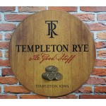 Faux Barrel Head Sign (21")