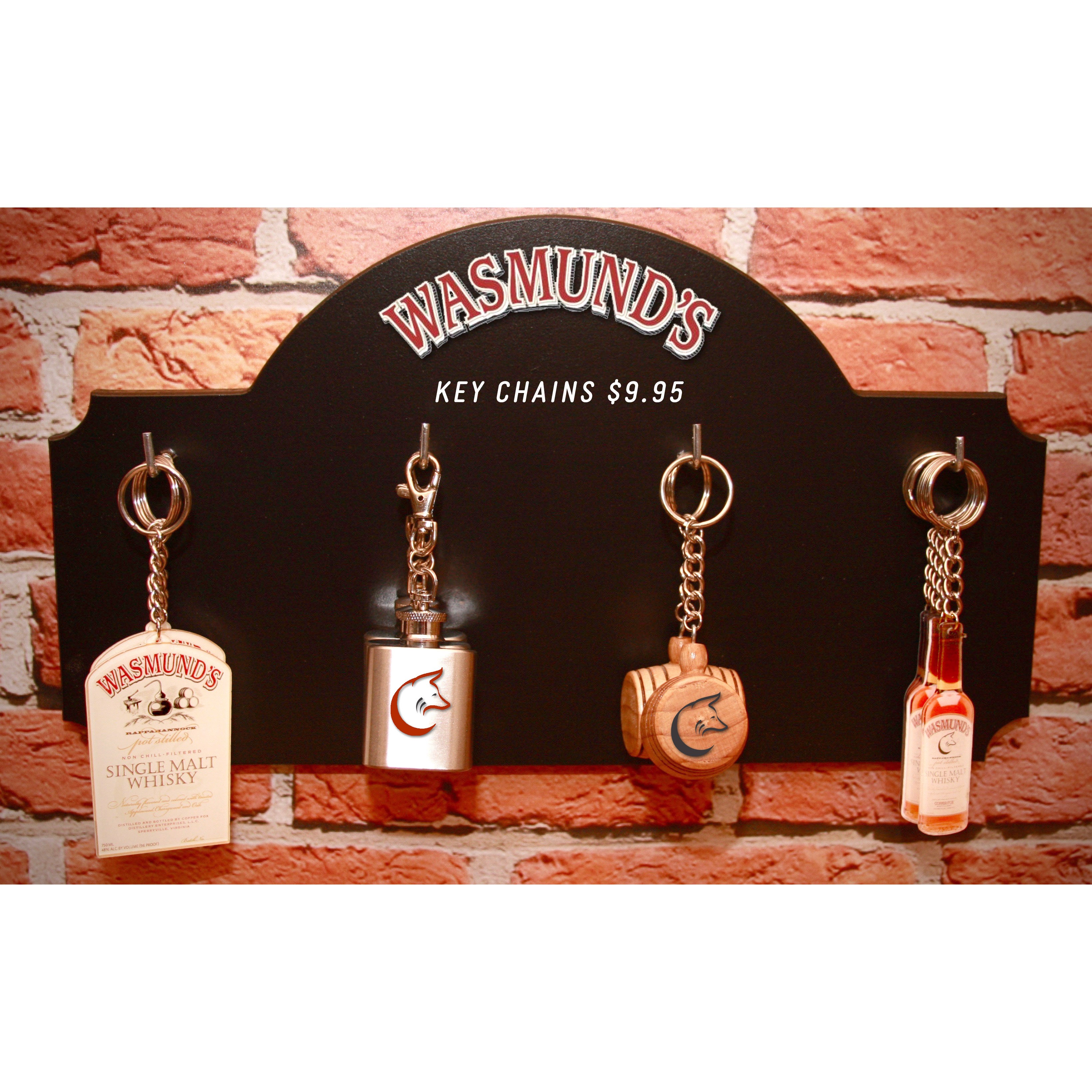 Gift Shop Products Keychains Barrel Key Chain
