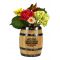 Barrel Flower Pot