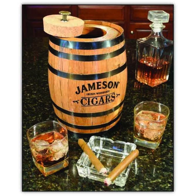 Oak Barrel Products Specialty Barrels Cigar Infusion Barrel® Humidors